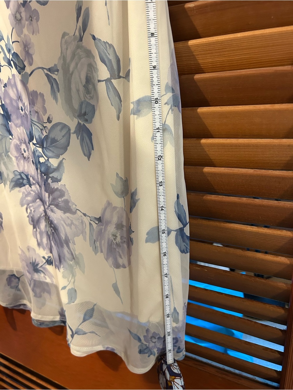 Vintage Connected purple and cream slip skirt S - Picture 3 of 5